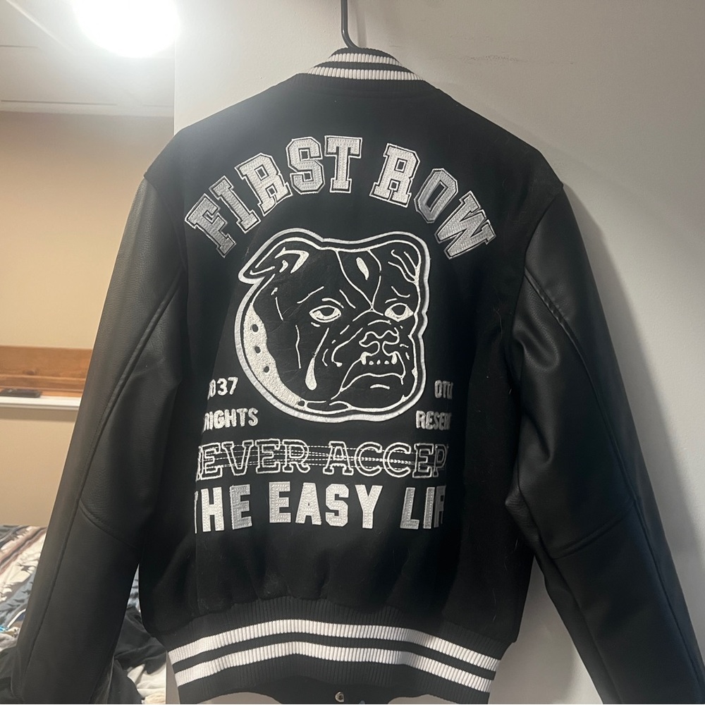 Black Varsity Jacket